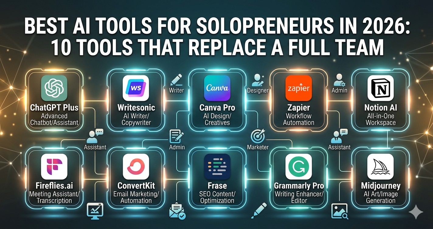 Best AI Tools for Solopreneurs in 2026