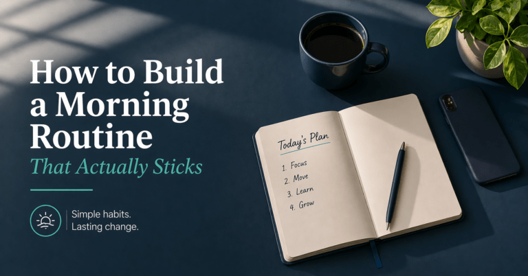 How to Build a Morning Routine That Sticks