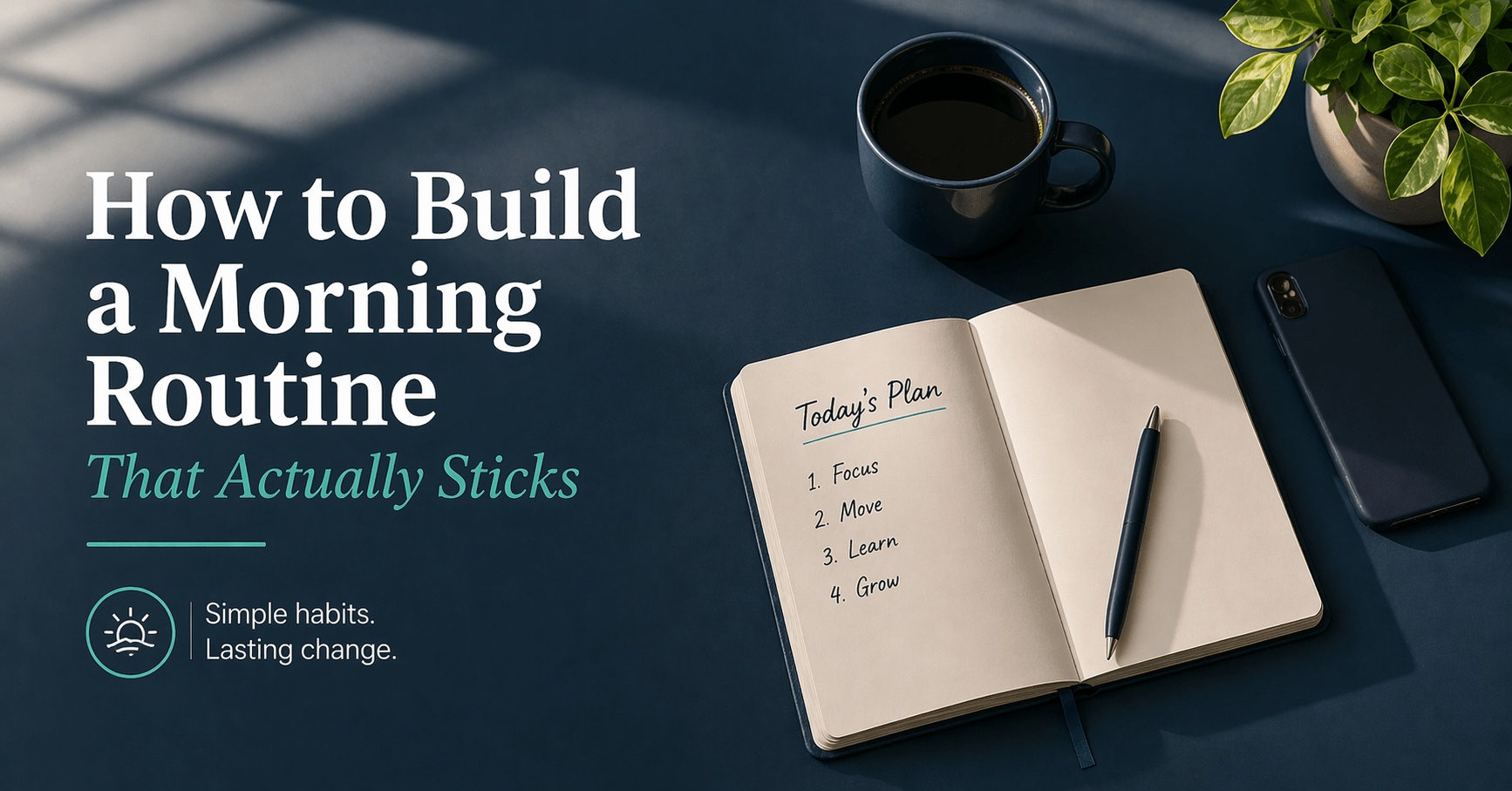 How to Build a Morning Routine That Sticks