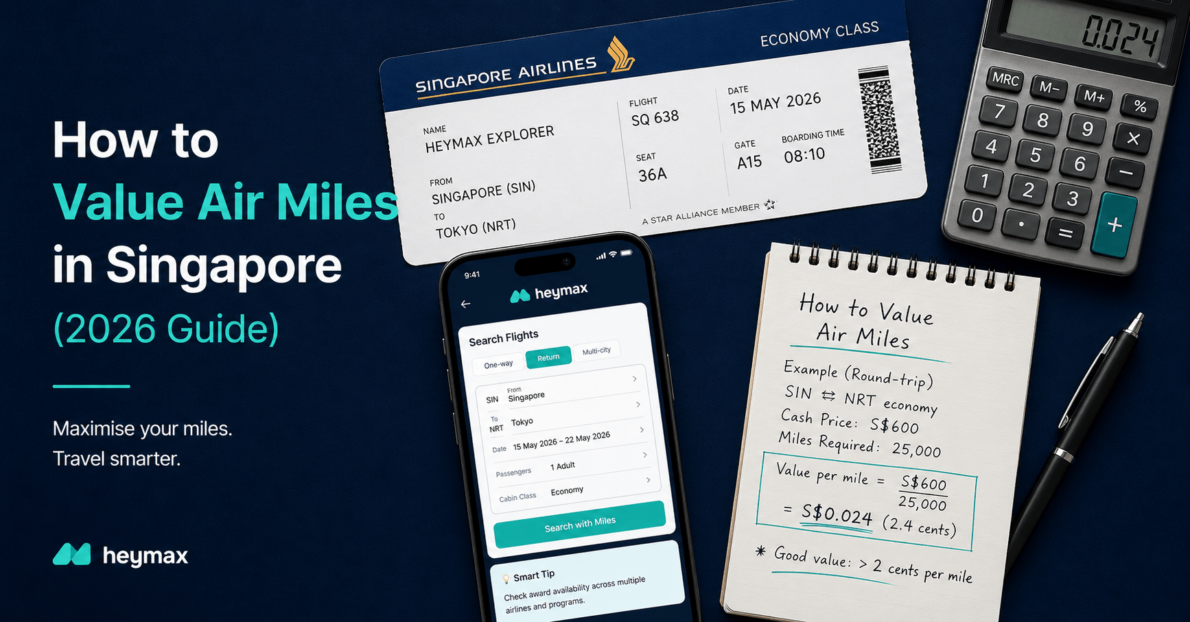 how to value air miles singapore