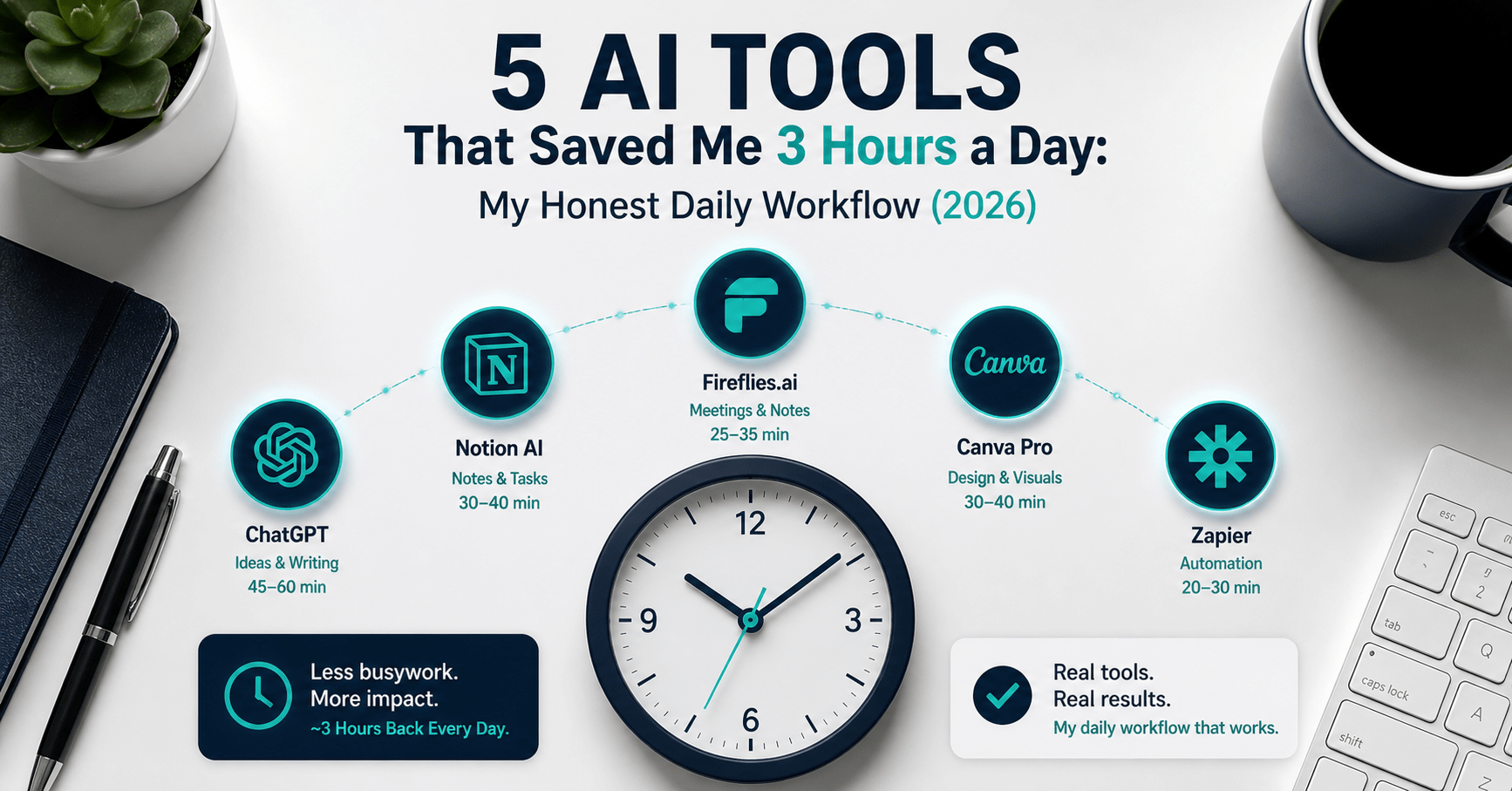 5 AI tools to boost productivity
