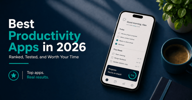 Best Productivity Apps 2026 Ranked for Real Life