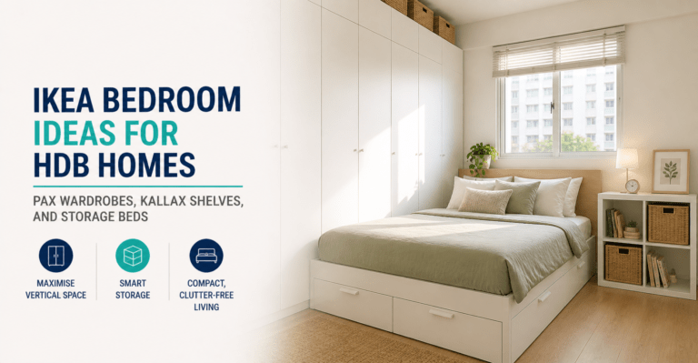 IKEA hacks for HDB bedrooms Singapore 2026 — small space storage and furniture ideas