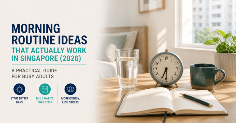 Morning routine ideas Singapore 2026 — practical habits for busy working adults