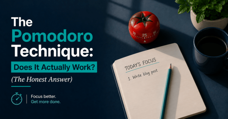 The Pomodoro Technique: Does It Actually Work? (The Honest Answer)