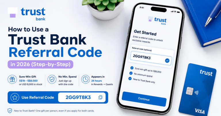 Step-by-step guide on how to use a Trust Bank referral code to get sure-win gift reward in 2026