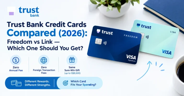 Trust Bank Freedom vs Trust Link credit card comparison 2026 — which Trust Bank card should you get?