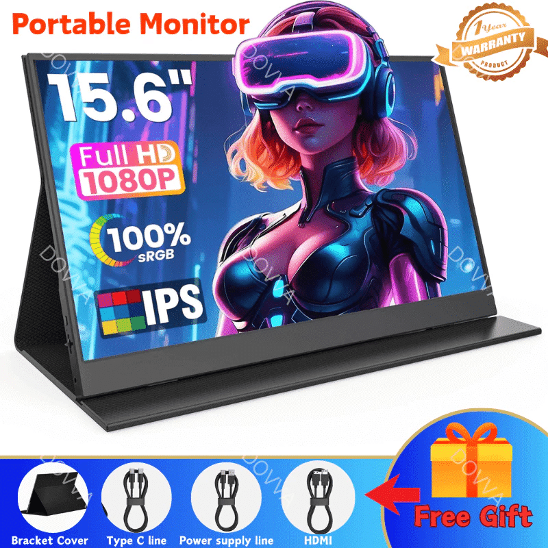 Portable Monitor for Laptop15.6/16 inch 1080P/2.5K Touchscreen/60Hz IPS